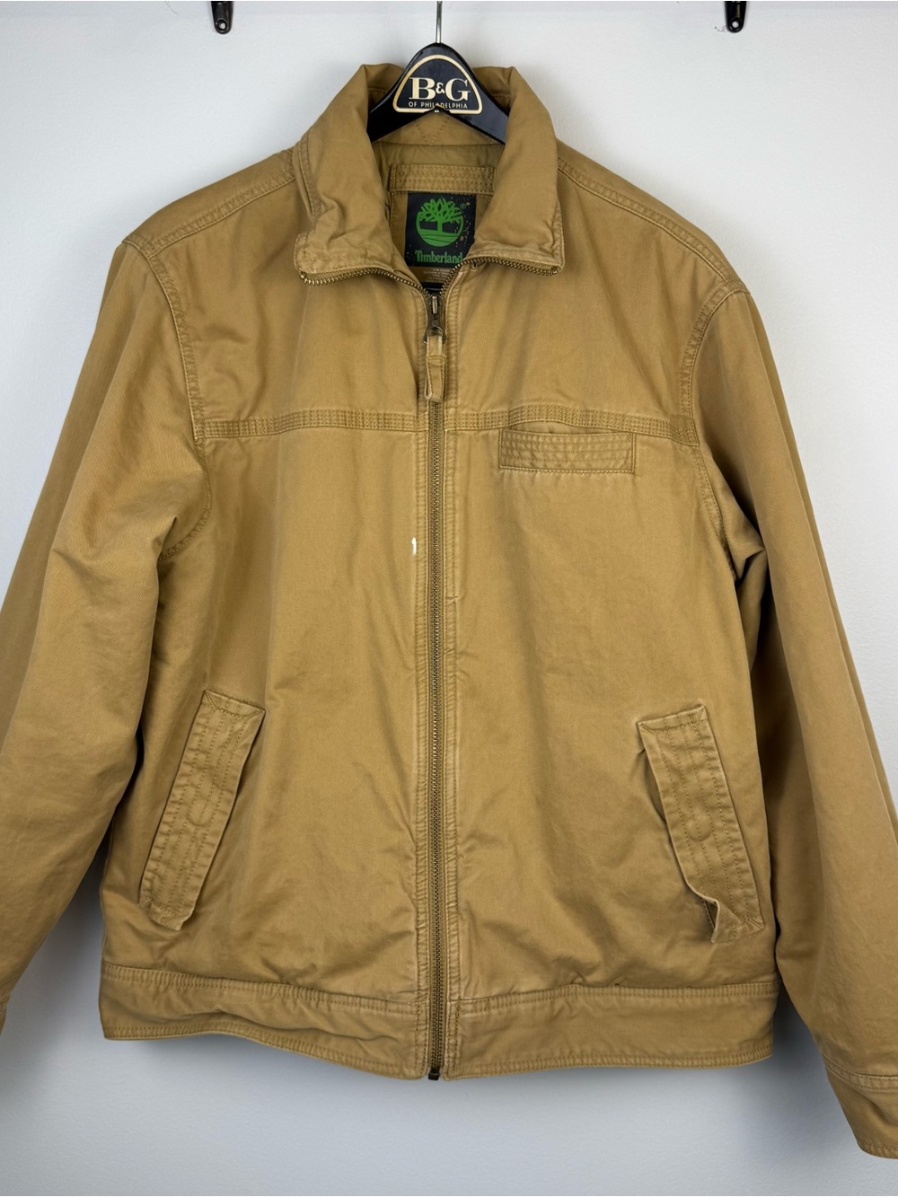 Vintage Timberland Heavy Canvas Weather/Workwear/Field Jacket, M, 58U5048